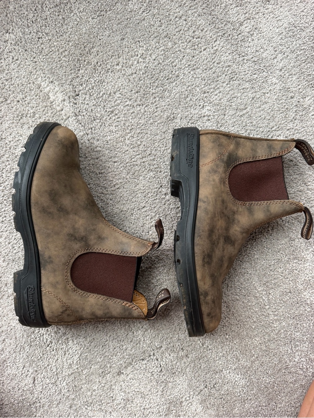 Blundstone Chelsea Boots Brown Leather AUS 4.5 US 7-7.5 Worn Once